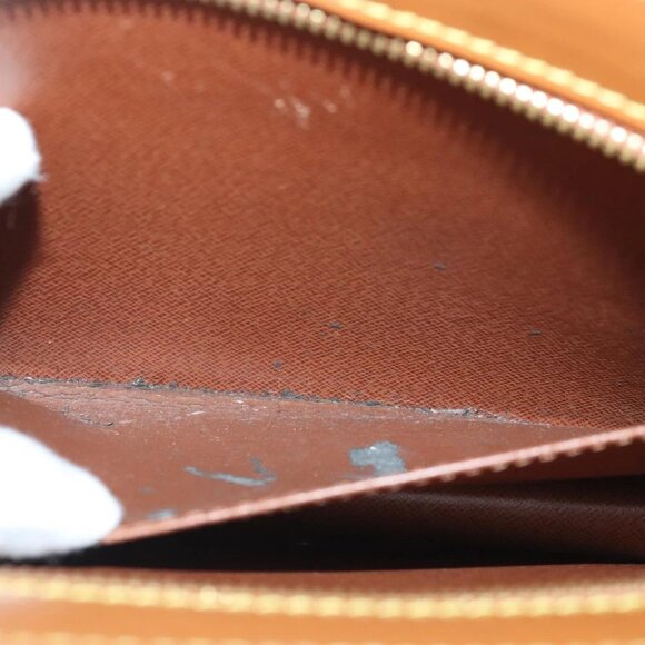 LOUIS VUITTON Epi Pochette Homme Clutch Bag Brown Zipangu Gold M52528 Auth 92635 - Picture 11 of 16